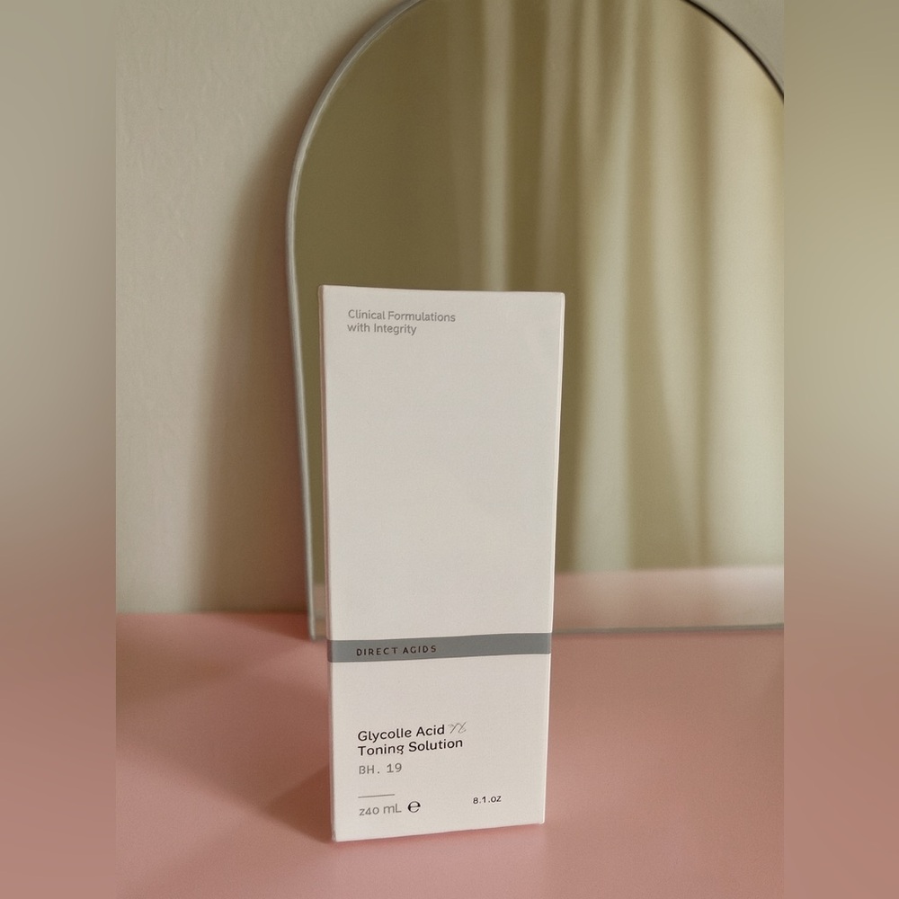 NIB Glycolic Acid 7% Toning Solution, with pH 3.6., 240 ml, 8 fl oz.